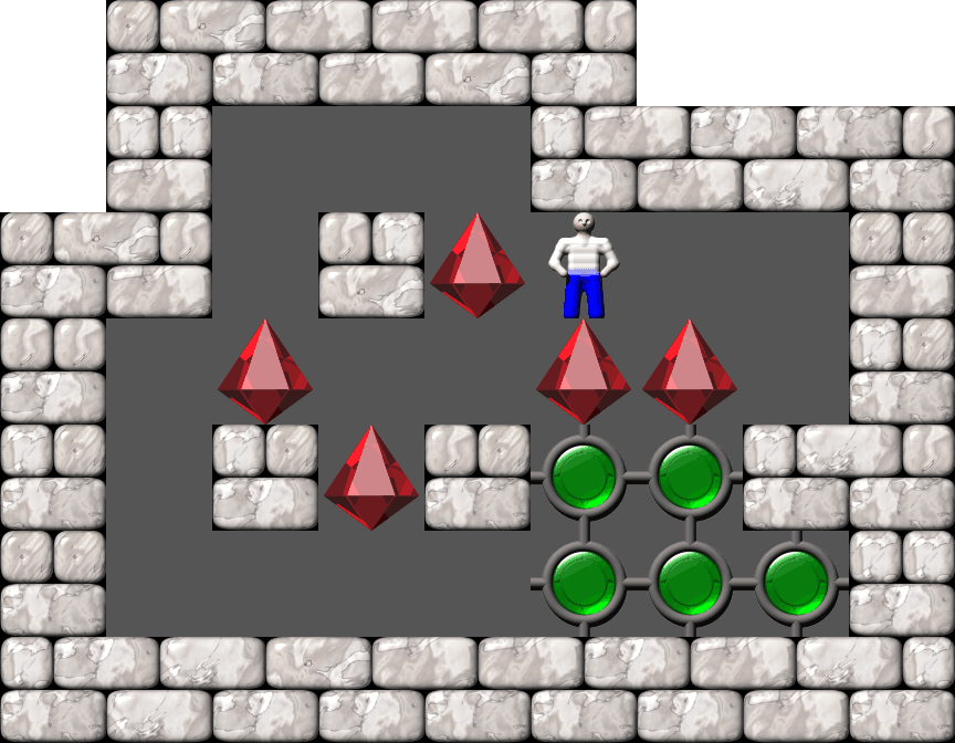 Сокобан Thinking Rabbit Arranged уровень 231